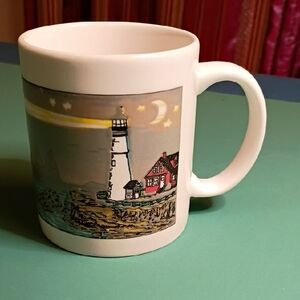 Nautical Lighthouse Ceramic Wondermugs USA Mug Heat Activated